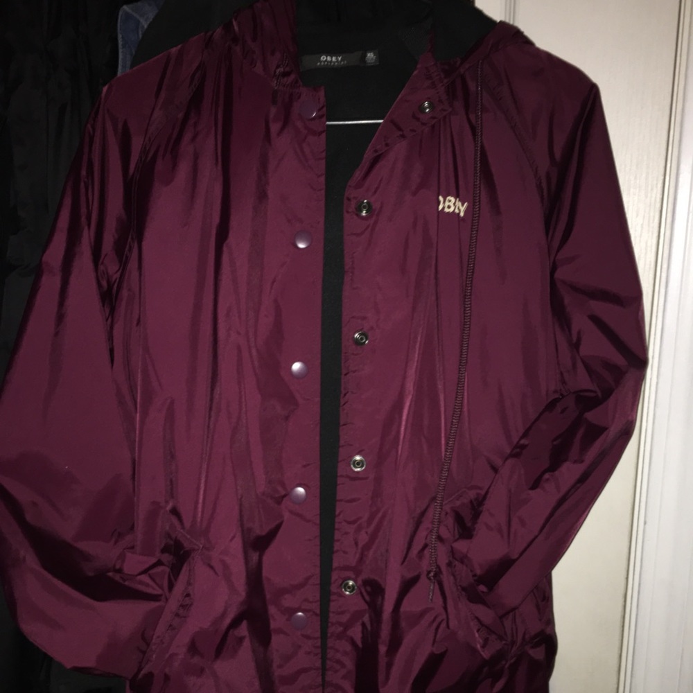 Women’s obey windbreaker